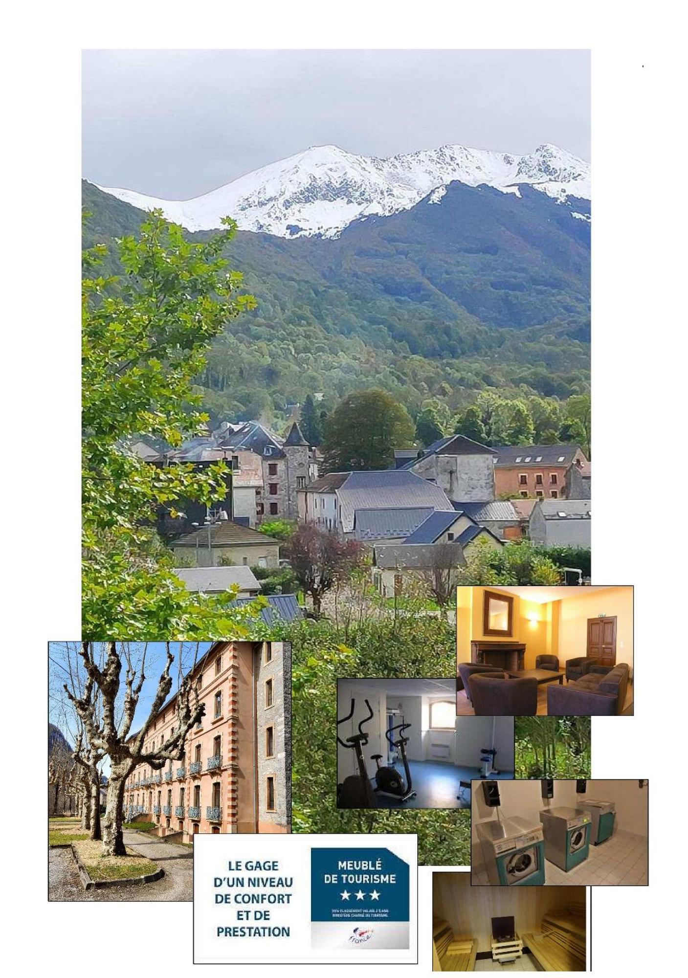 Résidence Grand Hôtel Appartement Standing Aulus-les-Bains Extérieur photo